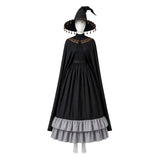 Tongari Boushi no Atelier Cosplay Costume Coco Black Witch Style Outfit Adult Female Halloween Carnival Costume