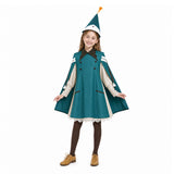 Tongari Boushi no Atelier Cosplay Costume Coco Kids Children Green Outfit Halloween Carnival Costume
