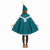Tongari Boushi no Atelier Cosplay Costume Coco Kids Children Green Outfit Halloween Carnival Costume