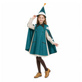 Tongari Boushi no Atelier Cosplay Costume Coco Kids Children Green Outfit Halloween Carnival Costume