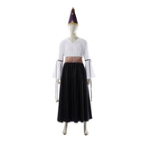 Tongari Boushi no Atelier Cosplay Costume Olruggio Black Outfit Adult Male Halloween Carnival Costume