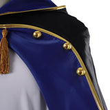 Tongari Boushi no Atelier Cosplay Costume Olruggio Black Outfit Adult Male Halloween Carnival Costume