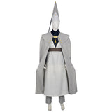 Tongari Boushi no Atelier Cosplay Costume Qifrey White Outfit Adult Female Halloween Carnival Costume