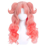 Tongari Boushi no Atelier Tetia Pink Cosplay Wig Resistant Synthetic Hair Halloween Costume Accessories