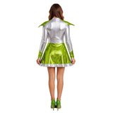 Toy Story Cosplay Costume Buzz Lightyear Green Dress Adult Female Halloween Carnival Costume