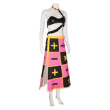 Trish Una Cosplay Costume Pink Dress Adult Female Halloween Carnival Costume