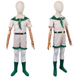 Troop Beverly Hills Cosplay Costume Scouts Kids Children Gray Scout Uniform Halloween Carnival Costume