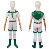 Troop Beverly Hills Cosplay Costume Scouts Kids Children Gray Scout Uniform Halloween Carnival Costume