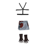 Twisted Metal Cosplay Costume Sweet Tooth Gray Outfit Adult Male Halloween Carnival Costume