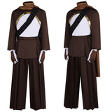 Undertale Cosplay Costume Sans Brown Outfit Adult Male Halloween Carnival Costume