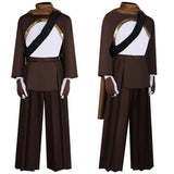 Undertale Cosplay Costume Sans Brown Outfit Adult Male Halloween Carnival Costume