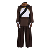 Undertale Cosplay Costume Sans Brown Outfit Adult Male Halloween Carnival Costume