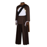 Undertale Cosplay Costume Sans Brown Outfit Adult Male Halloween Carnival Costume