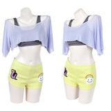 Uta Cosplay Costume Cosplay Top Shorts Vest Adult Female Halloween Carnival Costume