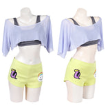 Uta Cosplay Costume Cosplay Top Shorts Vest Adult Female Halloween Carnival Costume