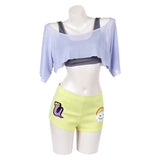 Uta Cosplay Costume Cosplay Top Shorts Vest Adult Female Halloween Carnival Costume