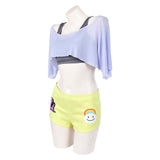Uta Cosplay Costume Cosplay Top Shorts Vest Adult Female Halloween Carnival Costume