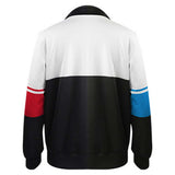 VALORANT JETT Theme Black and White Coat Adult Unisex Halloween Carnival Costume