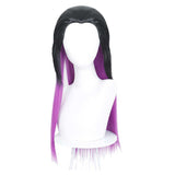 VALORANT Reyna Purple Cosplay Wig Halloween Carnival Costume Accessories