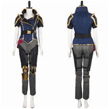 Vi cos lol Cosplay Costume Outfits Halloween Carnival Suit cosplay