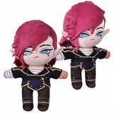 Aracne 2 League of Legends Vi Cosplay Red Plush Toys Cartoon Soft Stuffed Dolls Mascot Birthday Xmas Gift