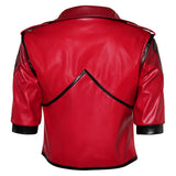 Vi Jacket Cosplay Costume Outfits Halloween Carnival Suit red League of Legends