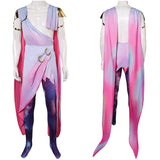 Arcane 2 League of Legends Viktor Cosplay Man Pink Purple Costume Outfits Halloween Carnival Suit