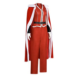 Violent Night Cosplay Costume Mrs. Claus Red Outfit Adult Female Halloween Carnival Costume