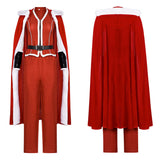 Violent Night Cosplay Costume Mrs. Claus Red Outfit Adult Female Halloween Carnival Costume