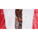 Violent Night Cosplay Costume Nick Red Santa Claus Suit Adult Male Halloween Carnival Costume