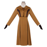 Violet Evergarden Cosplay Costume Brown School Uniform Dress Adult Female Halloween Carnival Costume