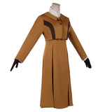 Violet Evergarden Cosplay Costume Brown School Uniform Dress Adult Female Halloween Carnival Costume