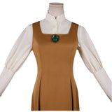 Violet Evergarden Cosplay Costume Brown School Uniform Dress Adult Female Halloween Carnival Costume