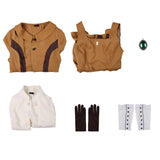 Violet Evergarden Cosplay Costume Brown School Uniform Dress Adult Female Halloween Carnival Costume
