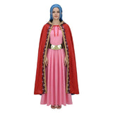 Vivi Cosplay Costume Pink Outfit Adult Female Halloween Carnival Costume