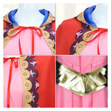 Vivi Cosplay Costume Pink Outfit Adult Female Halloween Carnival Costume
