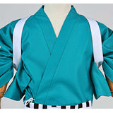 Wano Country Arc Cosplay Costume Usopp Blue Kimono Outfit Adult Male Halloween Carnival Costume