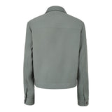 Ward Cosplay Costume Gray Coat Adult Female Halloween Carnival Costume