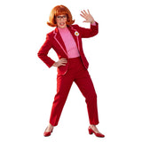 Weapons Cosplay Costume Gladys Red Suit Adult Female Halloween Carnival Costume