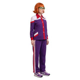Weapons Gladys Cosplay Costume Purple Sportswear Adult Female Halloween Carnival Costume