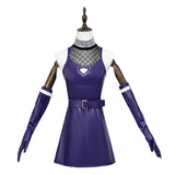 Welcome to Demon School Iruma-kun Cosplay Costume Iruma Purple Dress Adult Female Halloween Carnival Costume