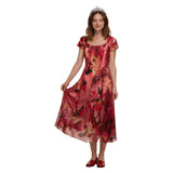 Widow‘s Bay Cosplay Costume Patricia Red Dress Adult Female Halloween Carnival Costume