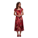 Widow‘s Bay Cosplay Costume Patricia Red Dress Adult Female Halloween Carnival Costume