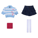 Winx Club Cosplay Costume Bloom Blue Outfit Adult Female Halloween Carnival Costume