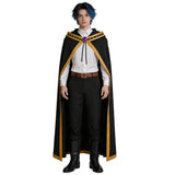 Wistoria Wand and Sword Cosplay Costume Will Serfort Black Magic Rope Adult Male Halloween Carnival Costume