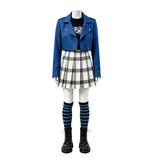 Wizards Beyond Waverly Place Cosplay Costume Billie Blue School Uniform Adult Female Halloween Carnival Costume