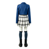 Wizards Beyond Waverly Place Cosplay Costume Billie Blue School Uniform Adult Female Halloween Carnival Costume