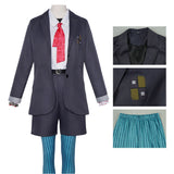 Women Cosplay Costume Gray School Uniform Adult Female Halloween Carnival Costume