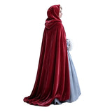 Wuthering Heights Cosplay Costume Catherine Earnshaw Red Cape Outfit Adult Female Halloween Carnival Costume