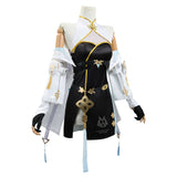 Wuthering Waves Cosplay Costume Baizhi Black Outfit Adult Female Halloween Carnival Costume